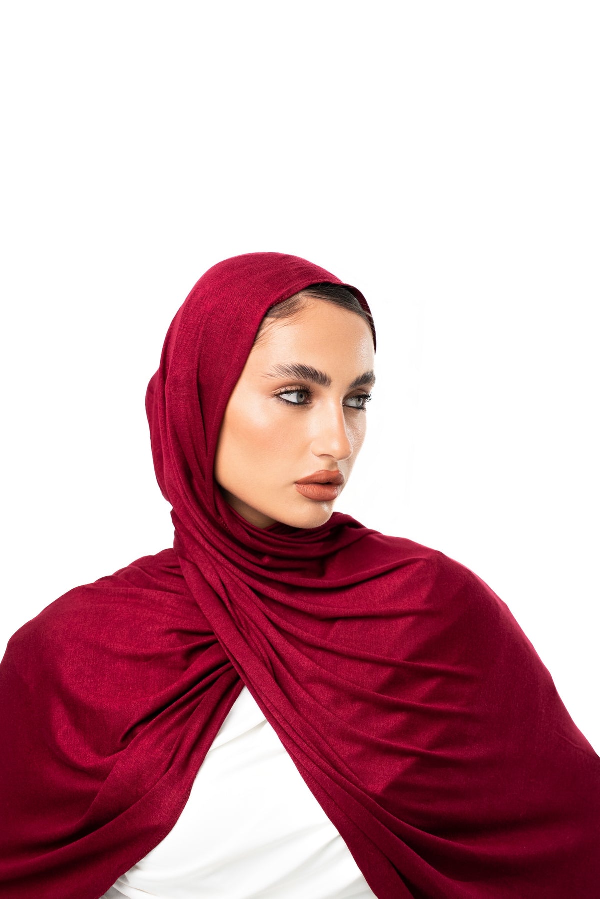 Double Cotton Stretch Hijab
