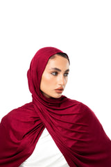 Double Cotton Stretch Hijab