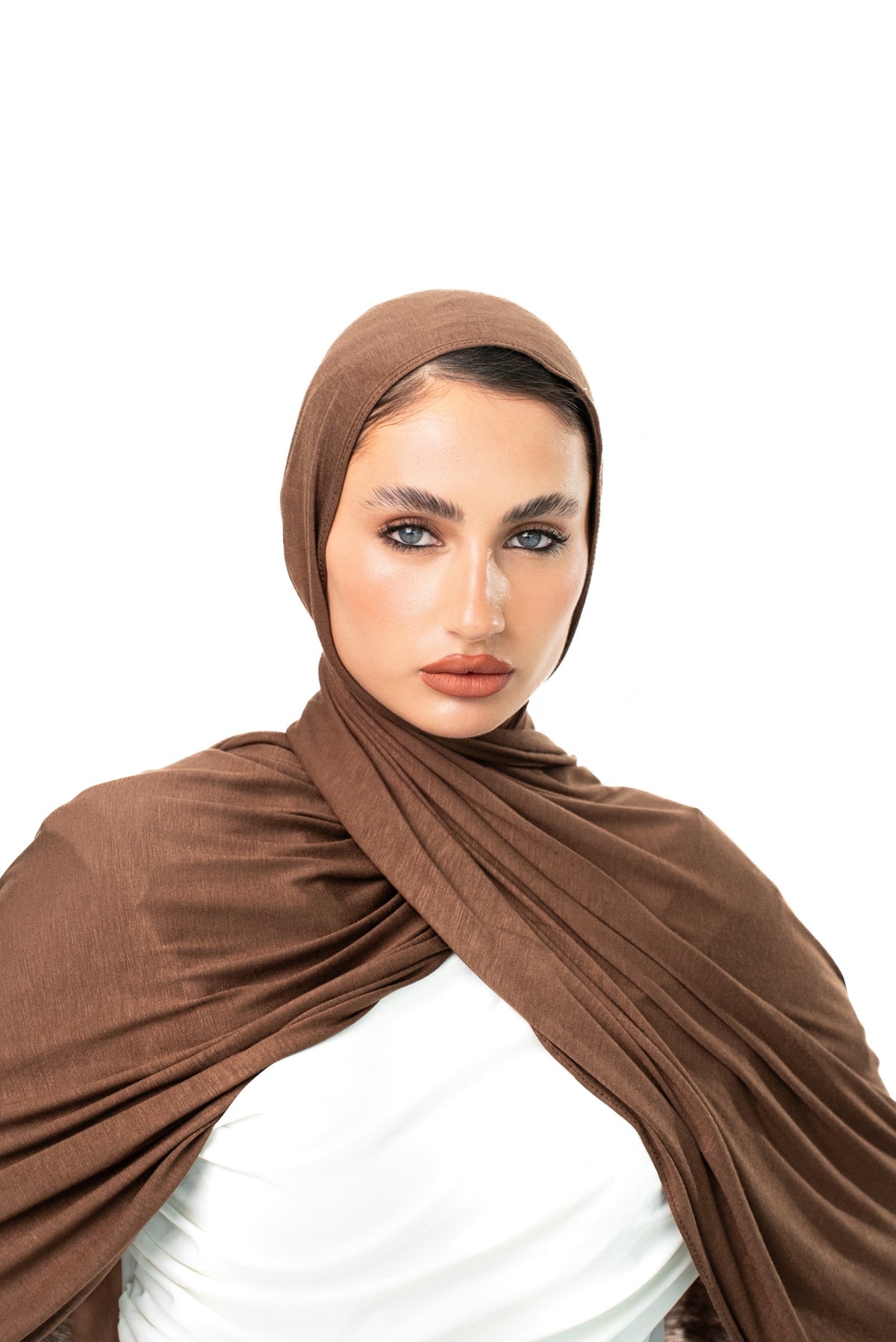 Double Cotton Stretch Hijab