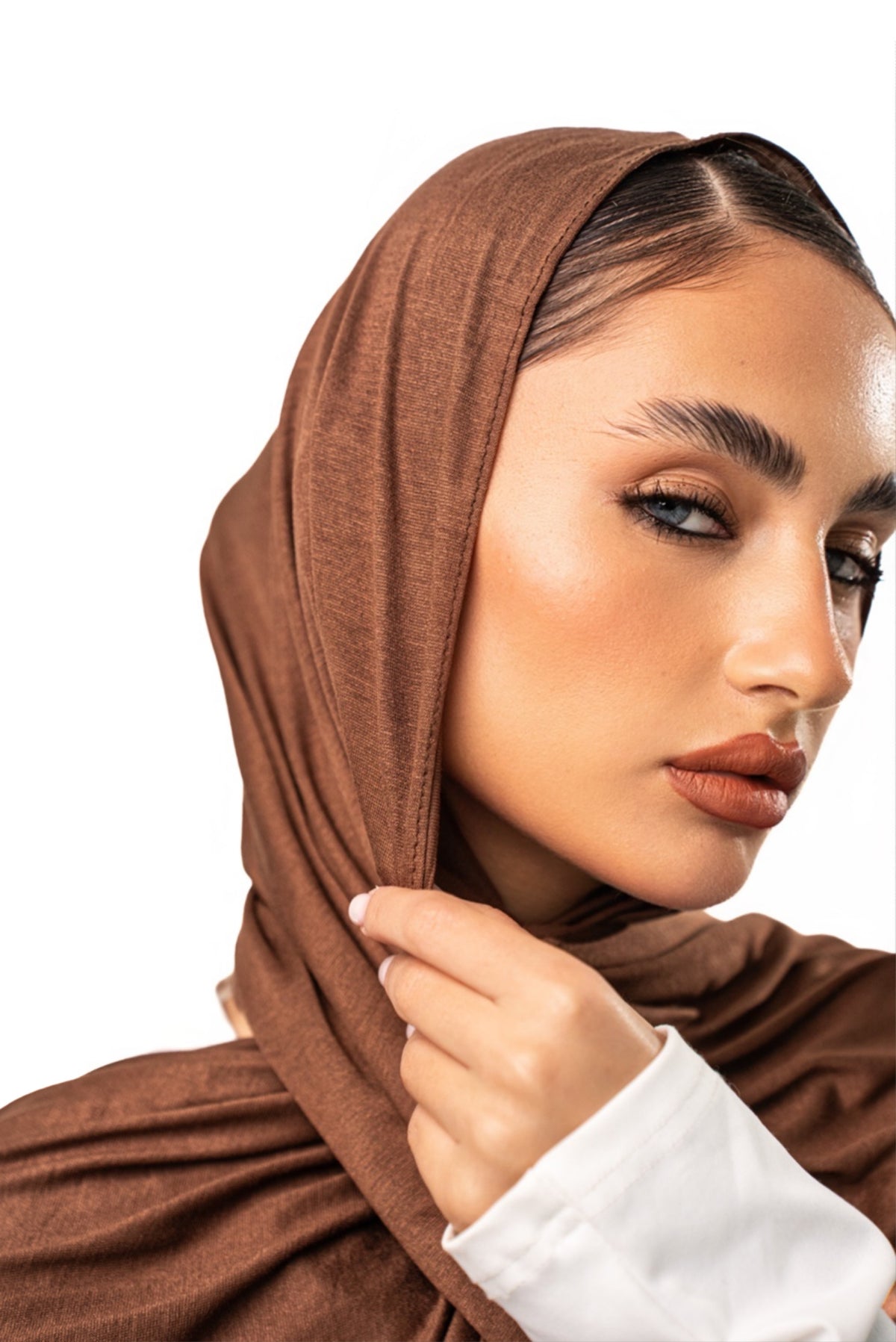 Double Cotton Stretch Hijab