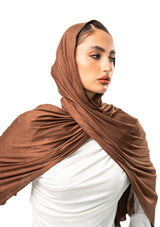 Double Cotton Stretch Hijab