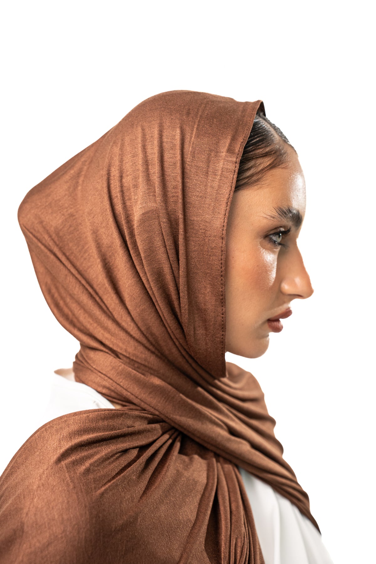 Double Cotton Stretch Hijab
