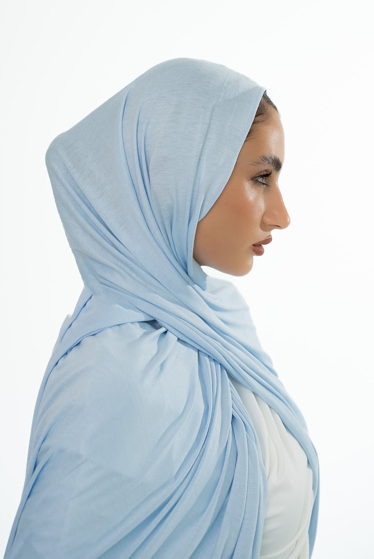 Double Cotton Stretch Hijab