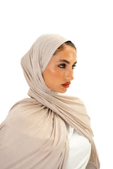 Double Cotton Stretch Hijab