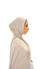 Double Cotton Stretch Hijab