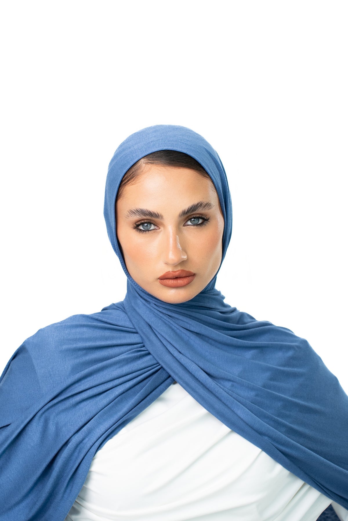 Double Cotton Stretch Hijab