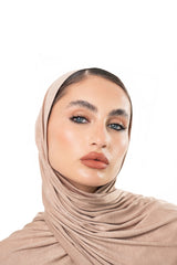 Double Cotton Stretch Hijab
