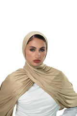Double Cotton Stretch Hijab