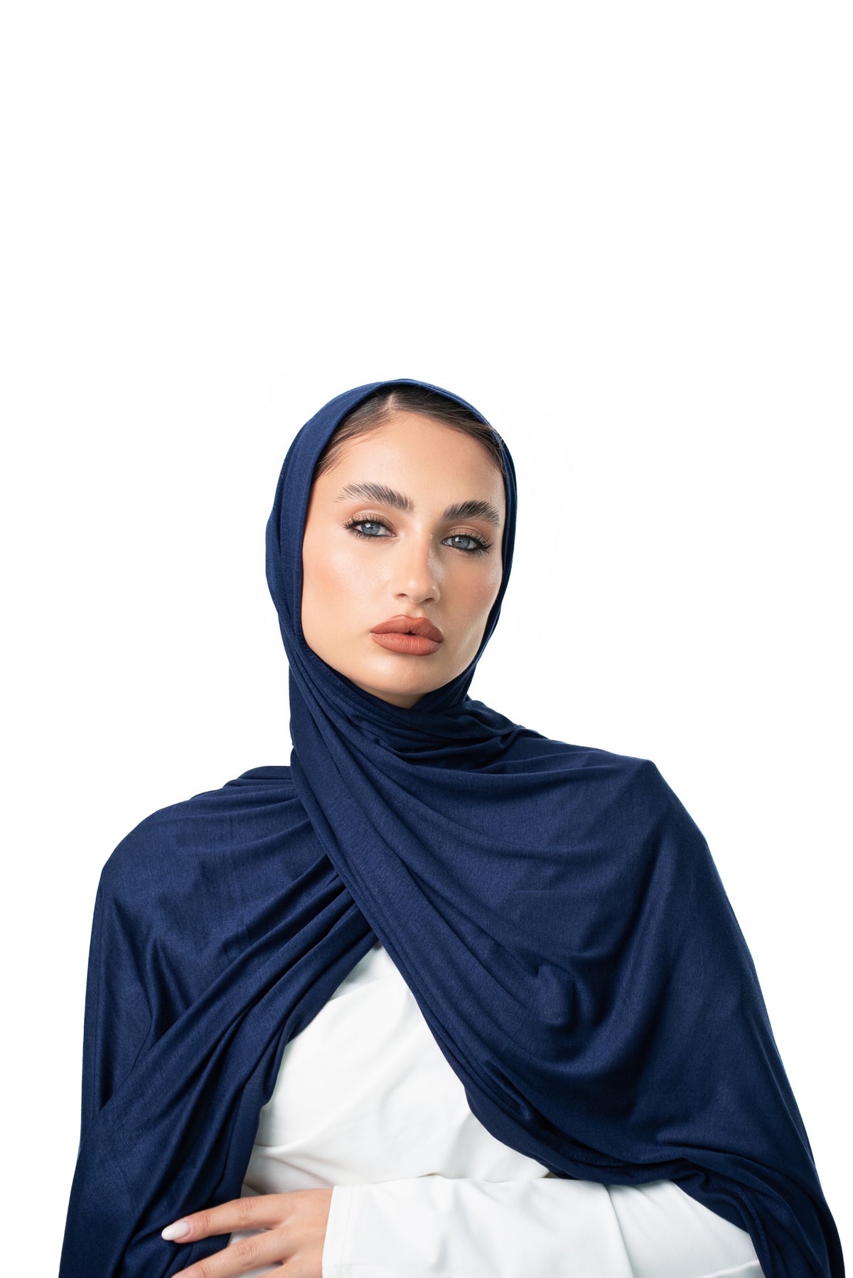 Double Cotton Stretch Hijab