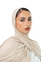 Double Cotton Stretch Hijab