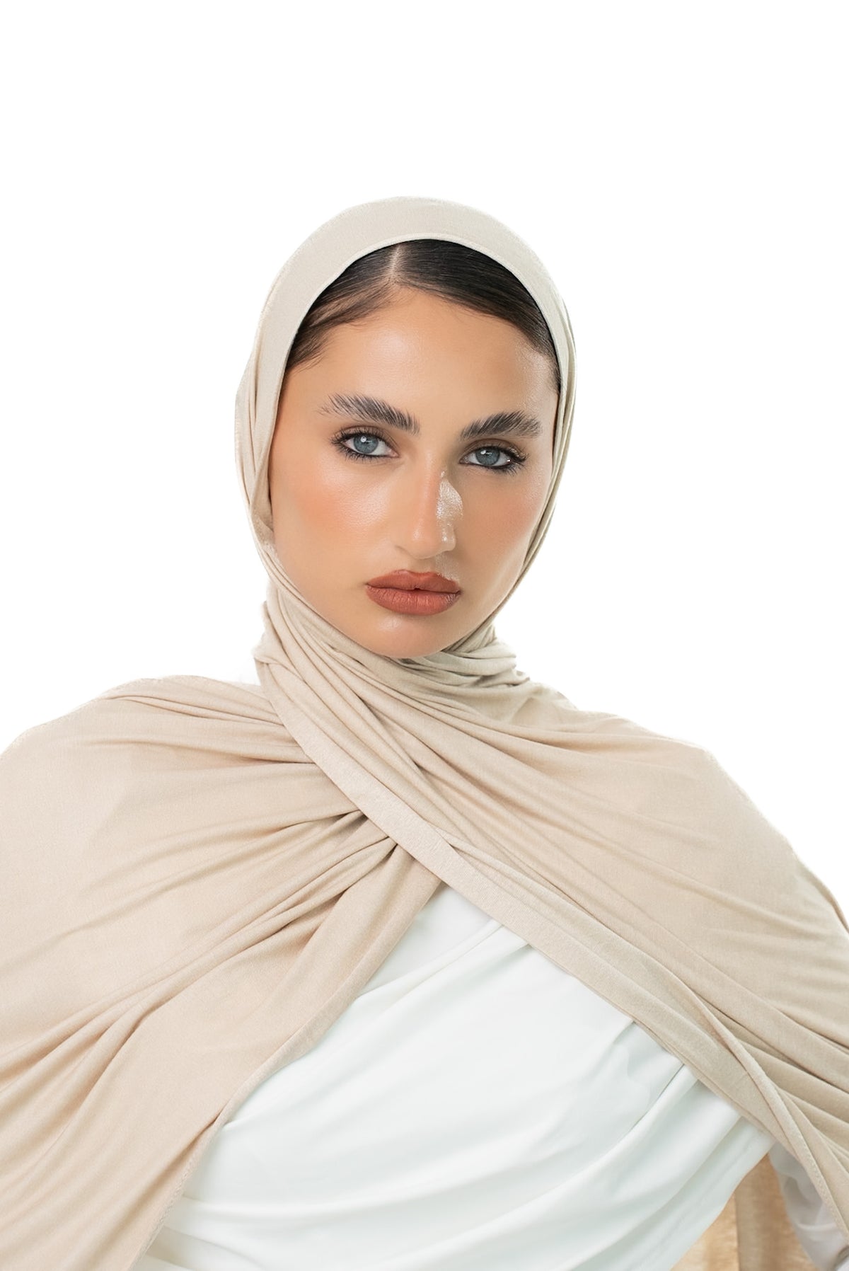 Double Cotton Stretch Hijab