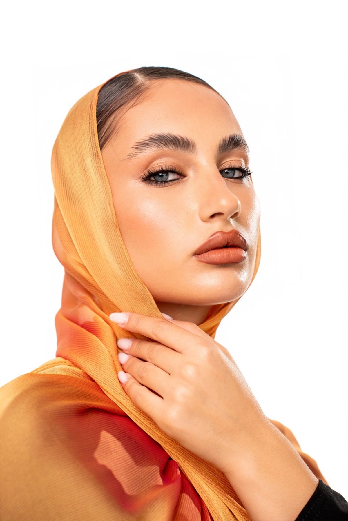 Premium Rainbow Chiffon Hijab