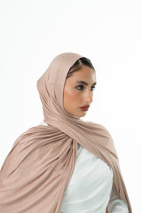 Double Cotton Stretch Hijab