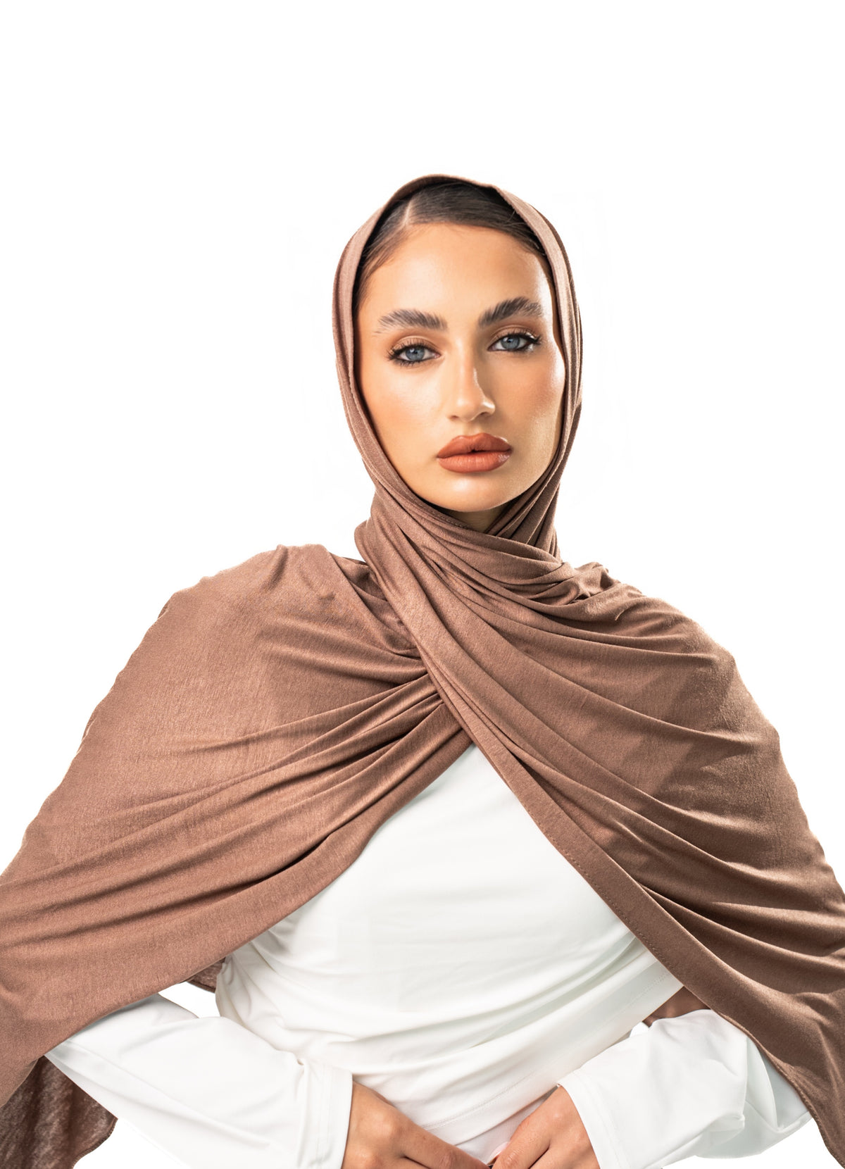 Double Cotton Stretch Hijab