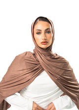 Double Cotton Stretch Hijab