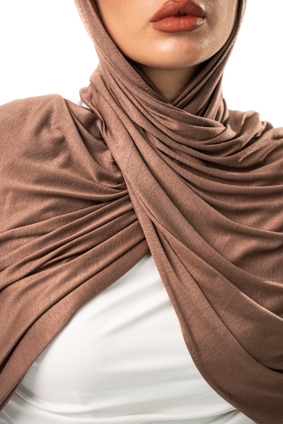Double Cotton Stretch Hijab