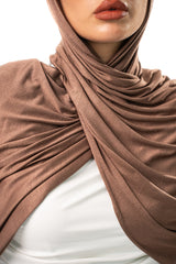 Double Cotton Stretch Hijab
