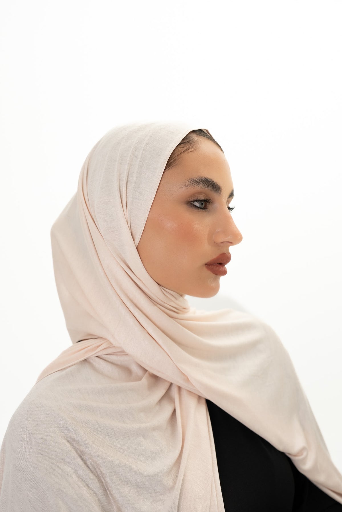 Double Cotton Stretch Hijab