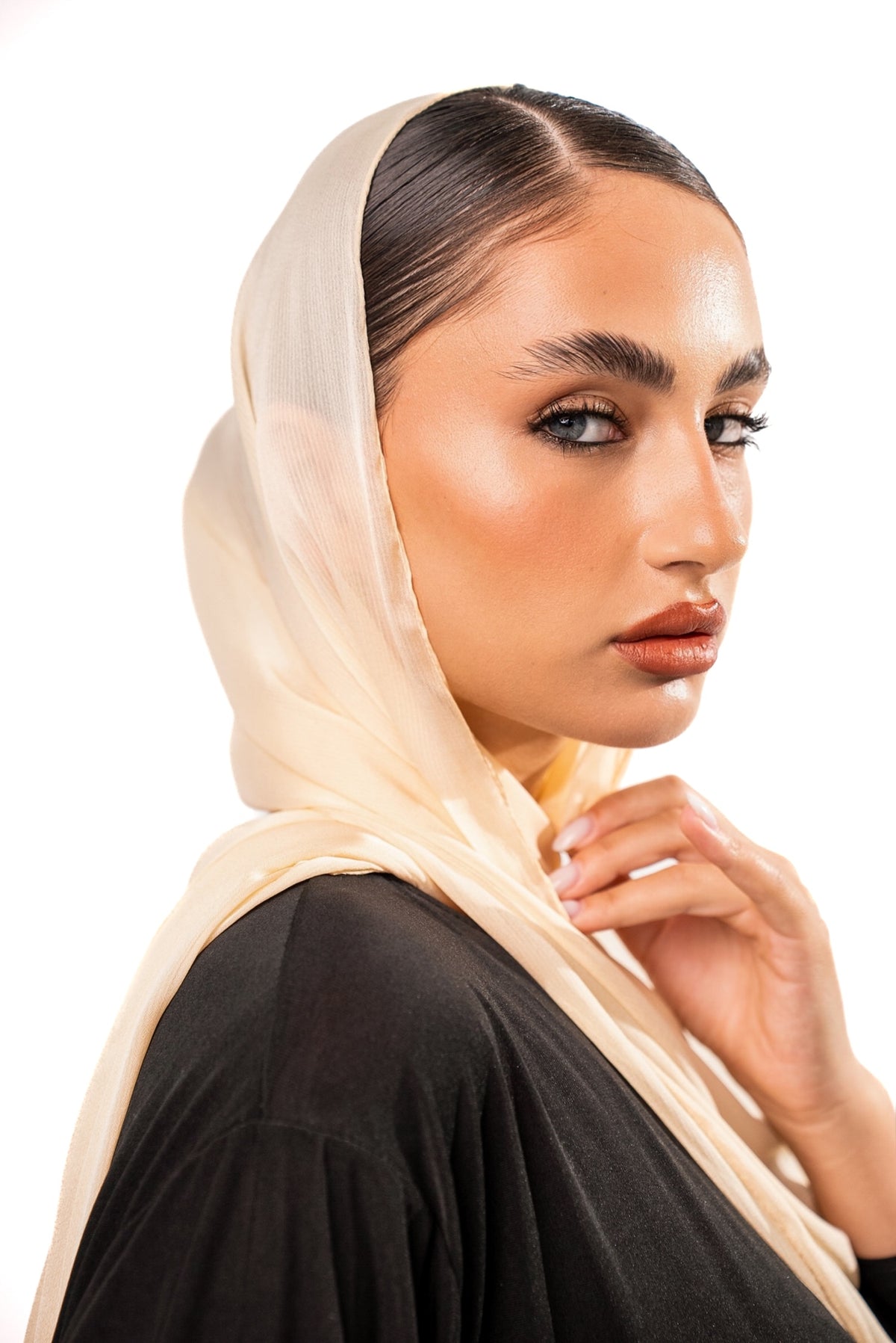 Premium Rainbow Chiffon Hijab