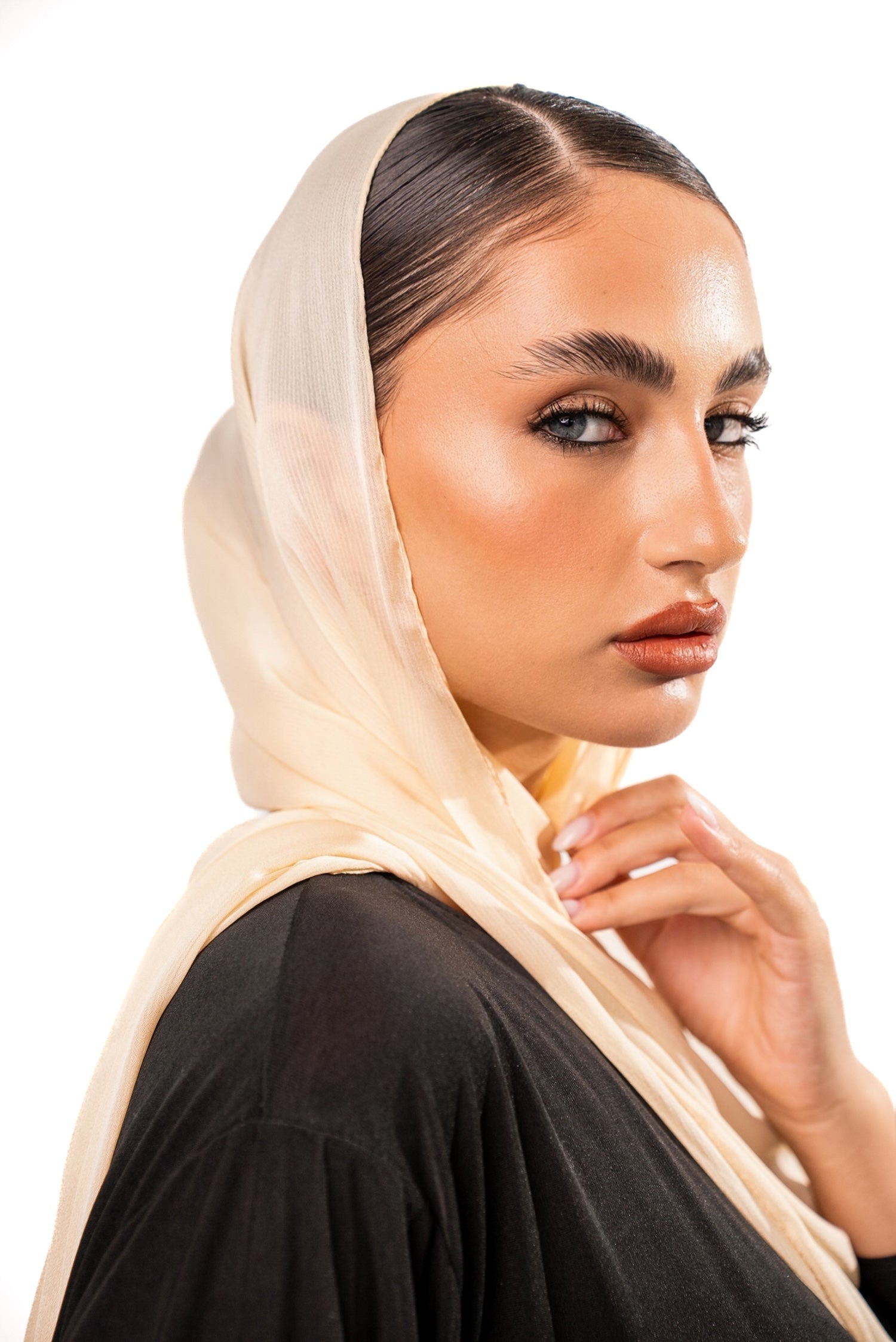 Premium Rainbow Chiffon Hijab