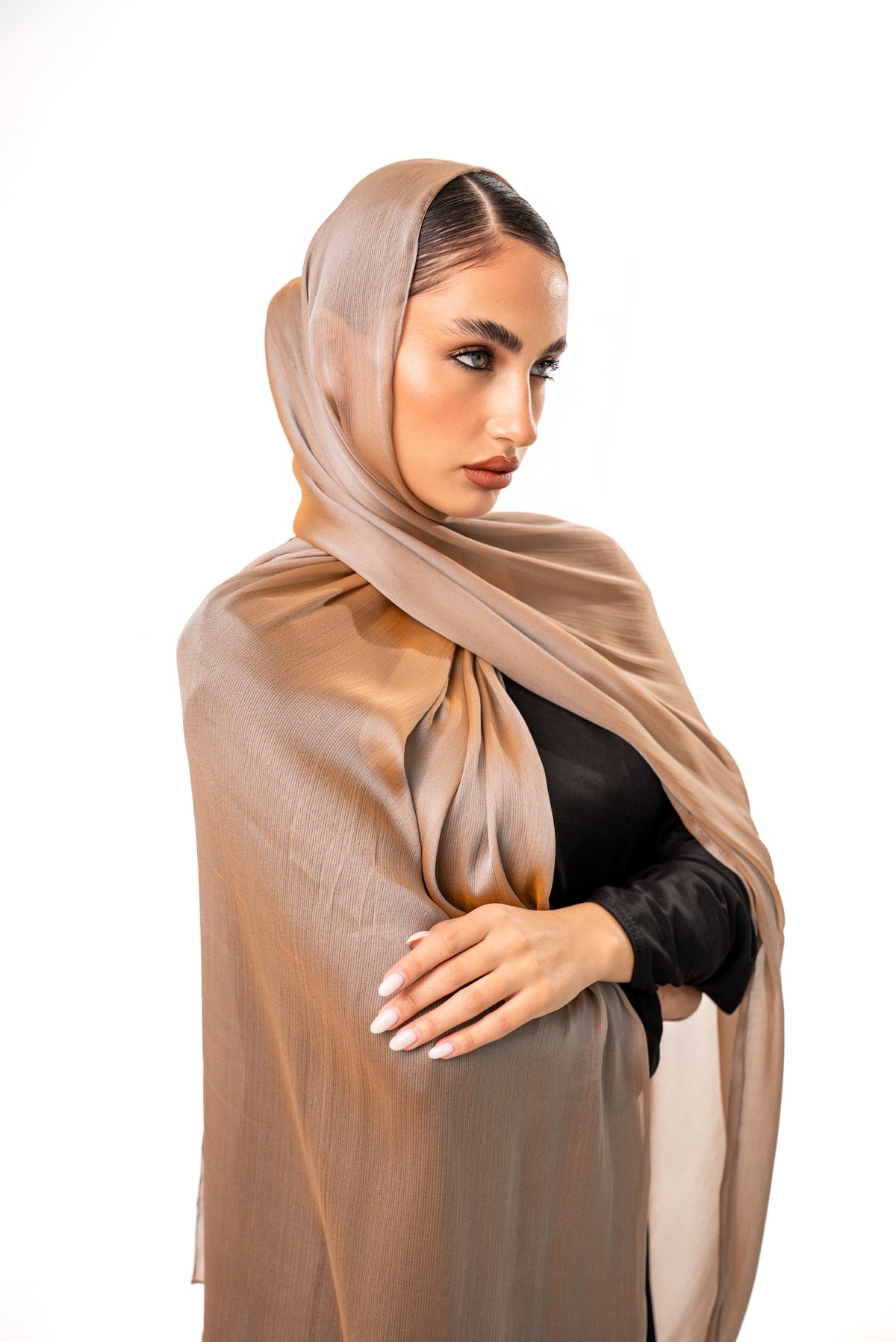 Premium Rainbow Chiffon Hijab