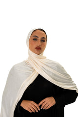 Double Cotton Stretch Hijab