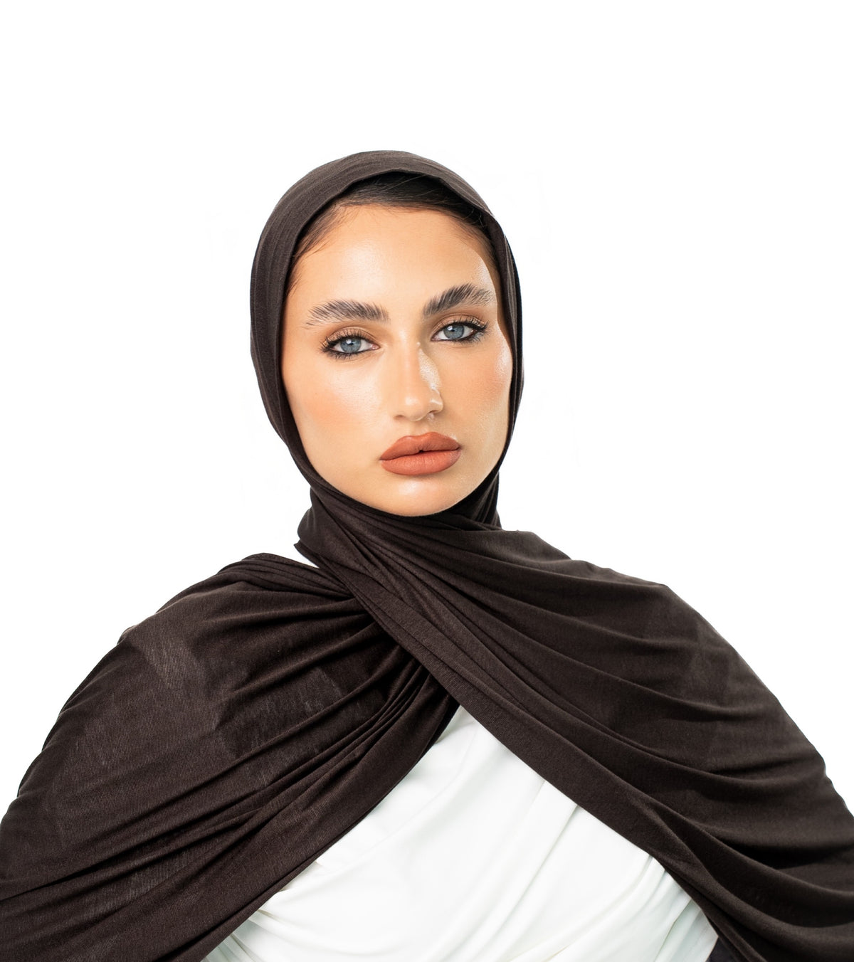 Double Cotton Stretch Hijab