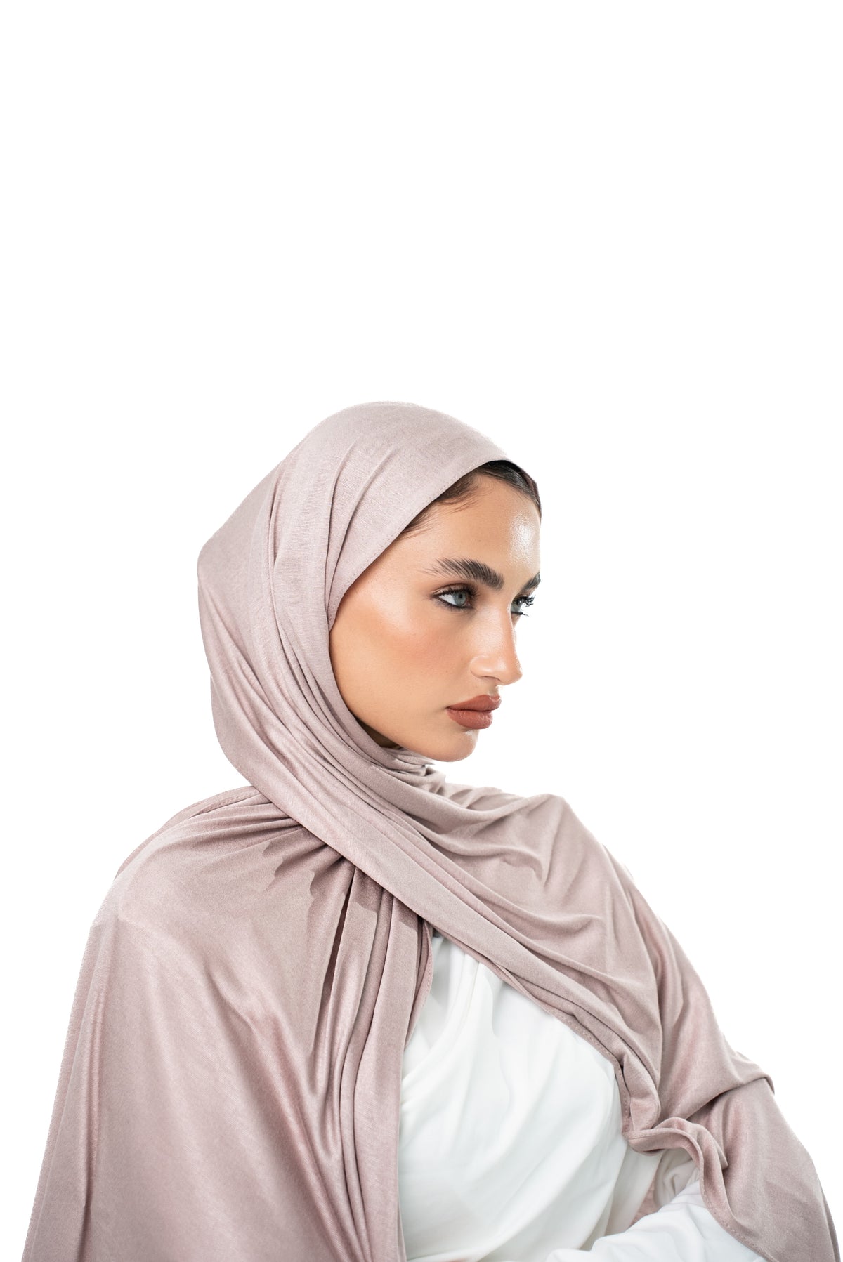 Double Cotton Stretch Hijab