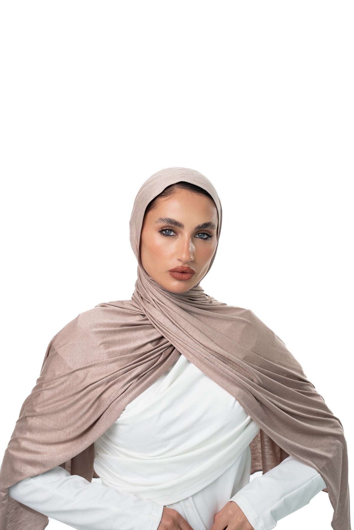 Double Cotton Stretch Hijab
