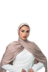 Double Cotton Stretch Hijab