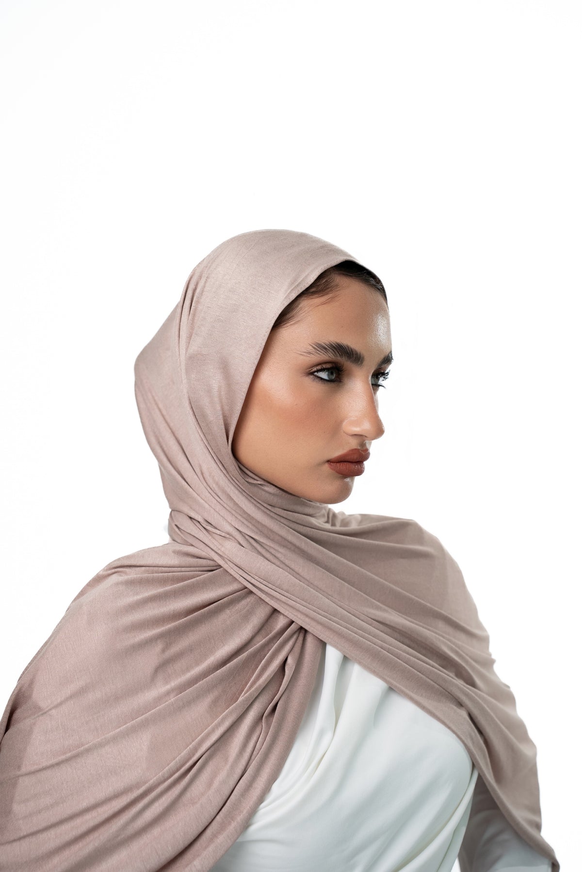 Double Cotton Stretch Hijab