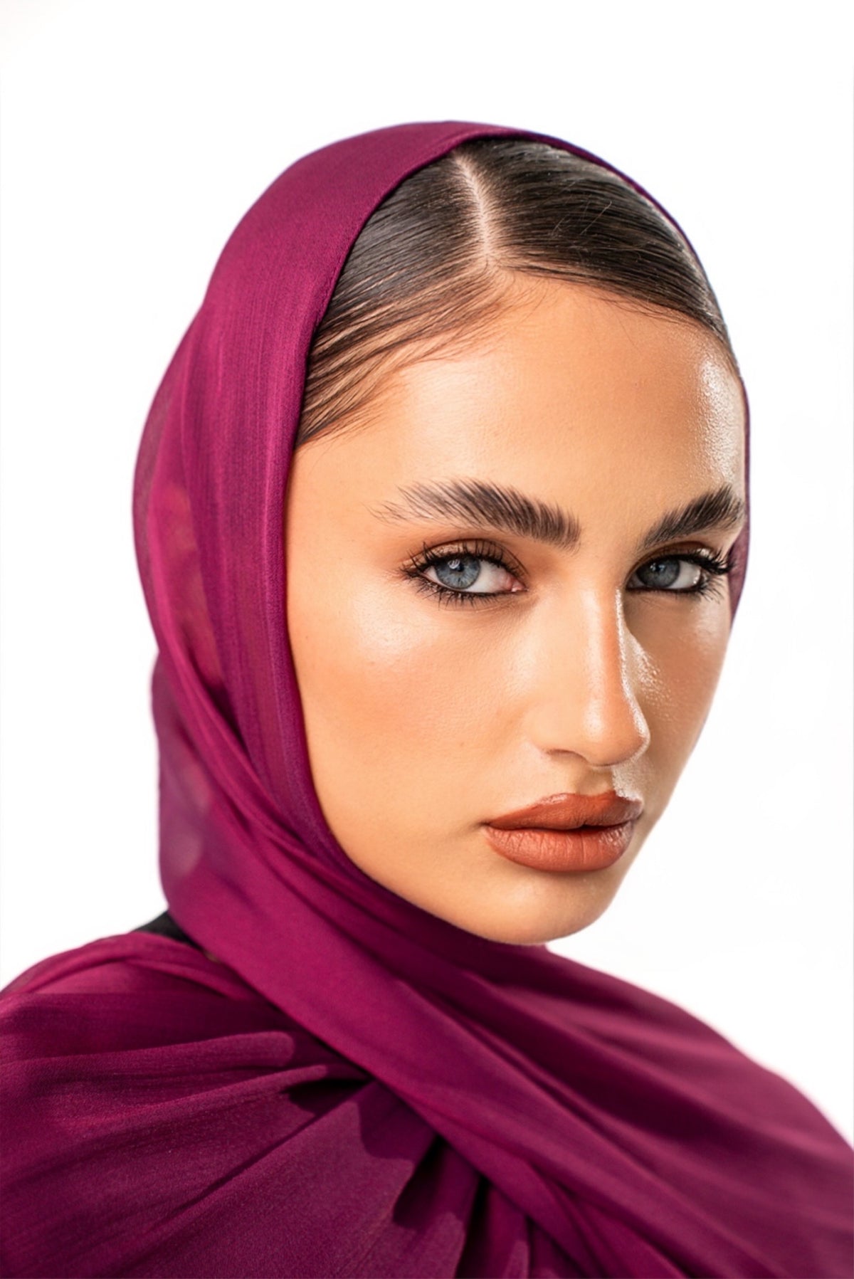 Premium Rainbow Chiffon Hijab
