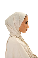 Double Cotton Stretch Hijab