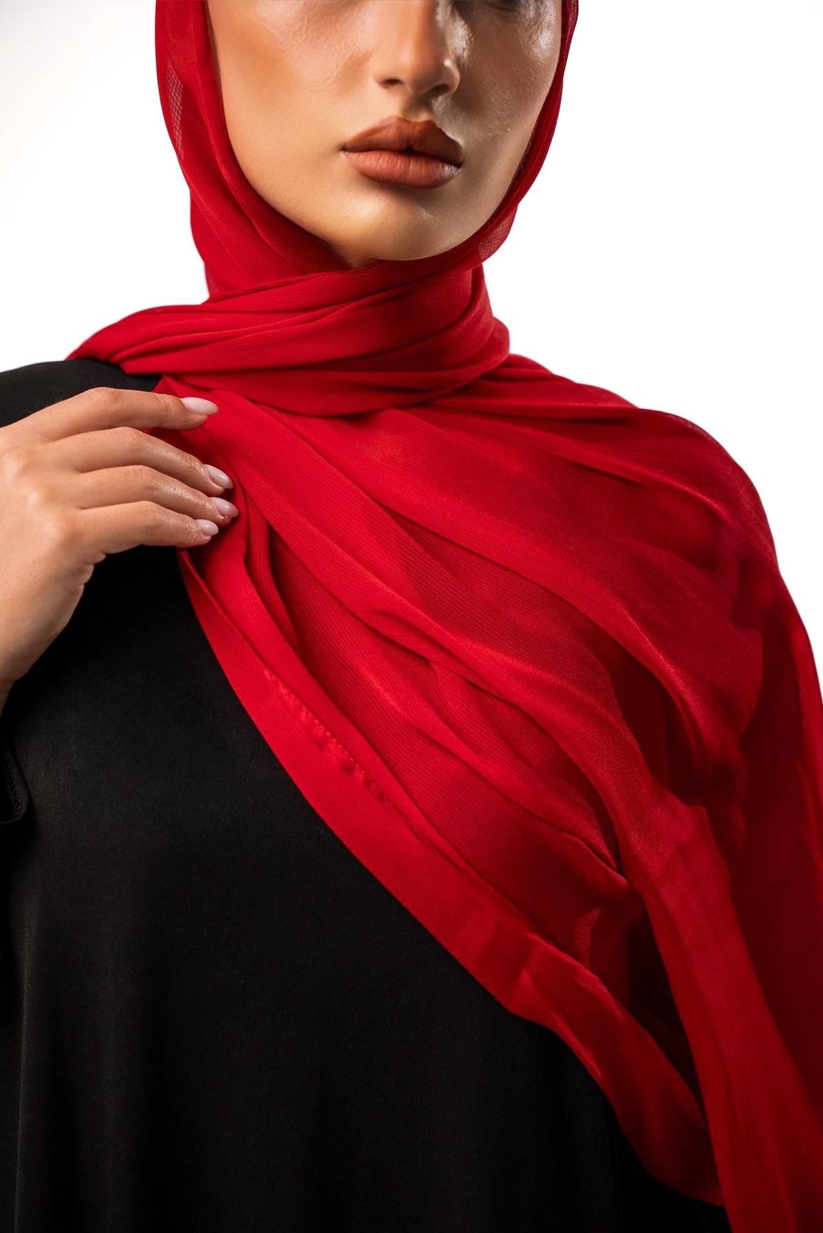 Premium Rainbow Chiffon Hijab