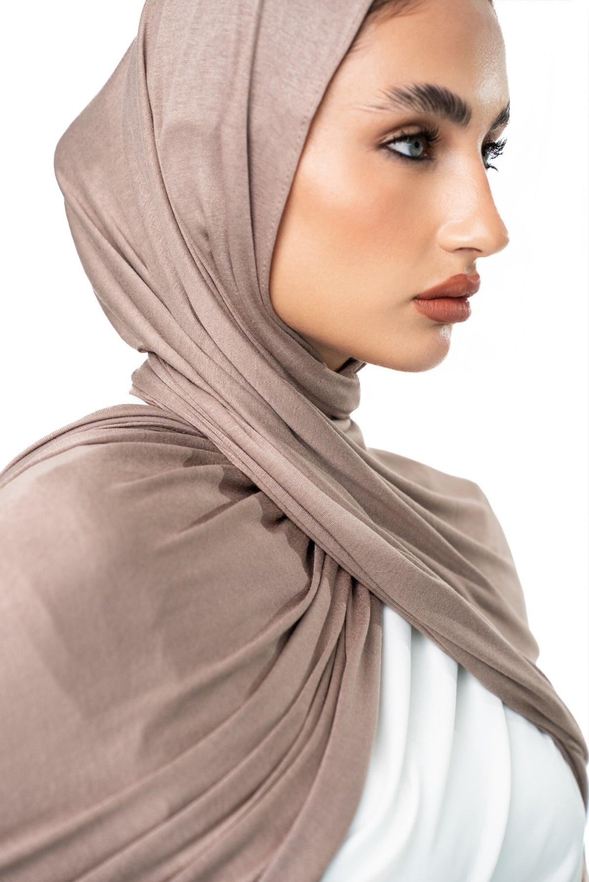 Double Cotton Stretch Hijab